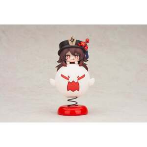 Genshin Impact Estatua PVC Hu Tao Chibi Chara Yurayura Stand Ver. 10 cm