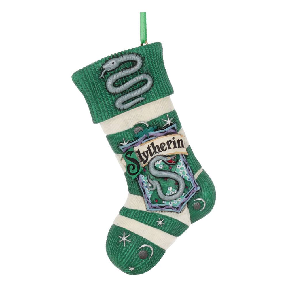 Harry Potter Decoracións Árbol de Navidad Slytherin Stocking Caja (6)