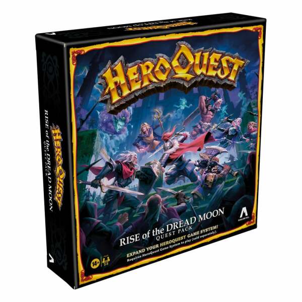 HeroQuest Expansión del Juego de Mesa Rise of the Dread Moon Quest Pack *Edición Inglés*