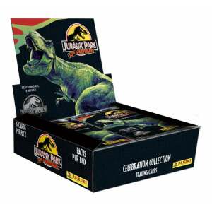 Jurassic Park Cartas Coleccionables 30th Anniversary Trading Card Collection Flow Packs Expositor (24)