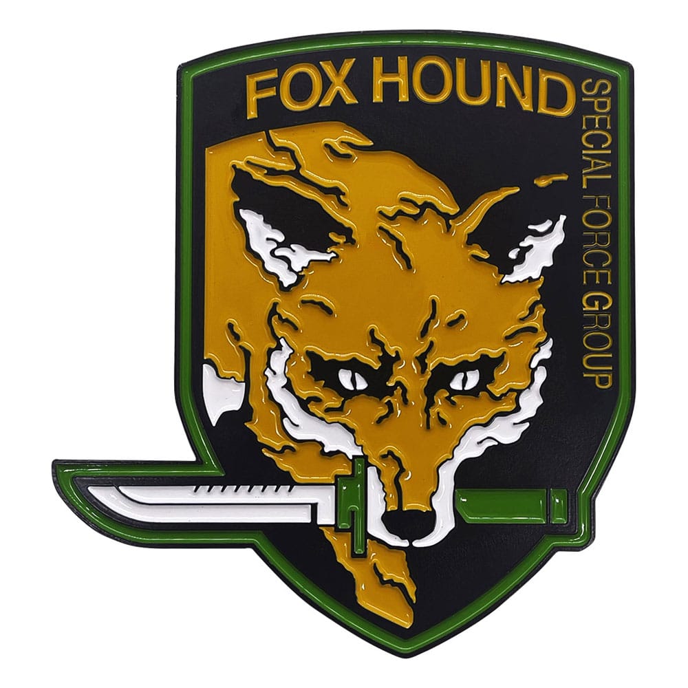 Metal Gear Solid Lingote Foxhound Insignia Limited Edition