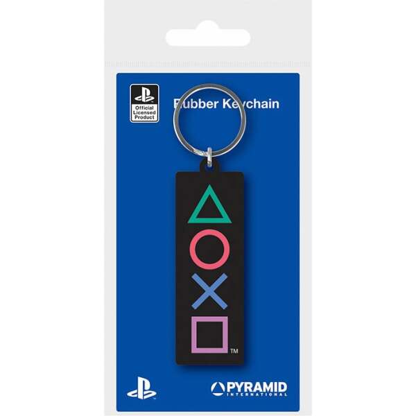 Sony PlayStation Llaveros caucho Shapes 6 cm Caja (10)