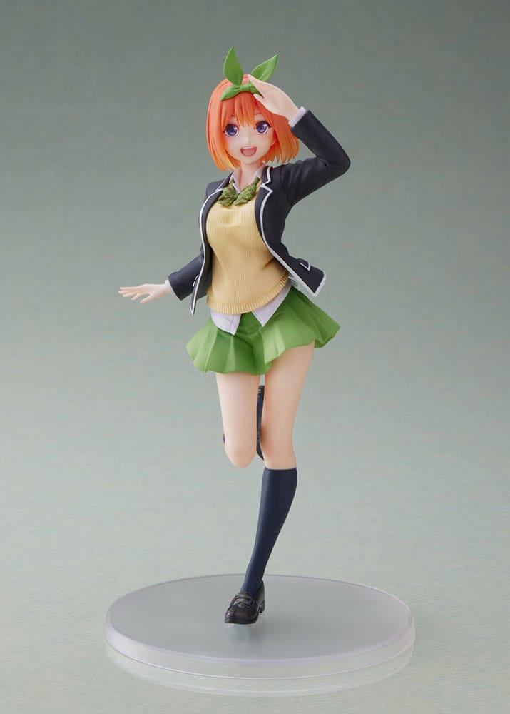 The Quintessential Quintuplets Estatua PVC Yotsuba Nakano School Uniform Ver Renewal Edition