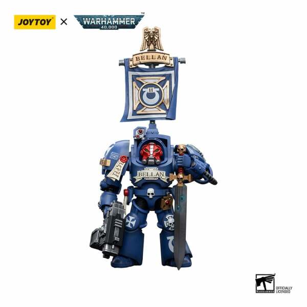 Warhammer 40k Figura 1/18 Ultramarines Terminators Sergeant Bellan 12 cm