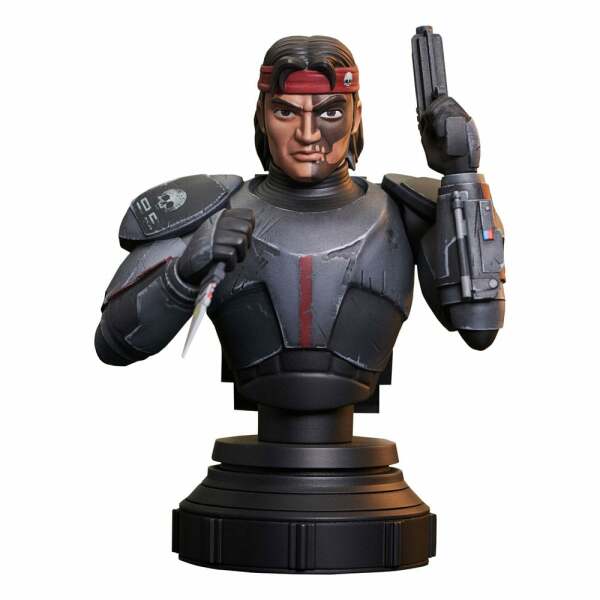 Star Wars The Clone Wars Busto 1/7 Hunter 15 cm