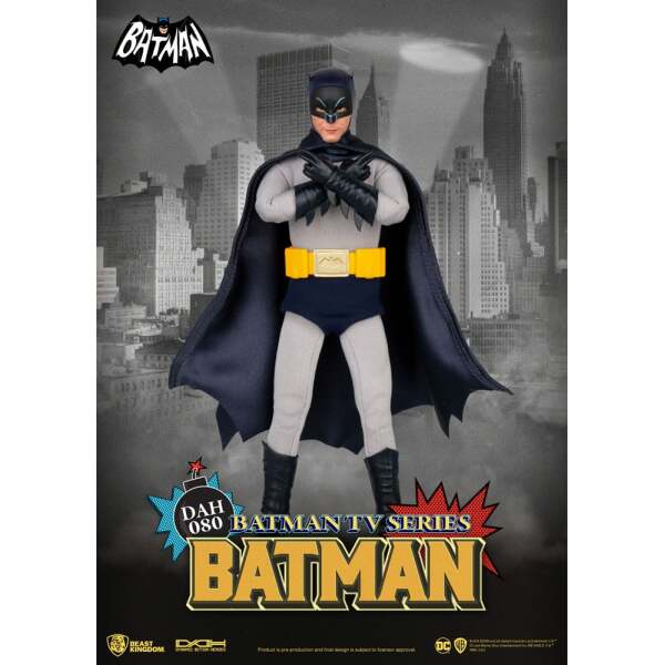 DC Comics Figura Dynamic 8ction Heroes 1/9 Batman TV Series Batman 24 cm