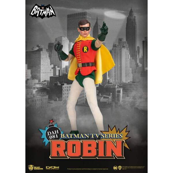 DC Comics Figura Dynamic 8ction Heroes 1/9 Batman TV Series Robin 24 cm