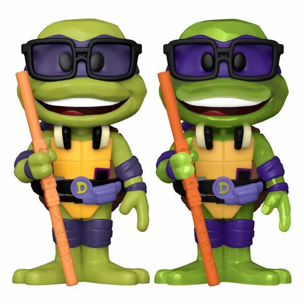 Tortugas Ninja Vinyl SODA Figuras Donatello w/ CH(M) 11 cm Surtido (6)