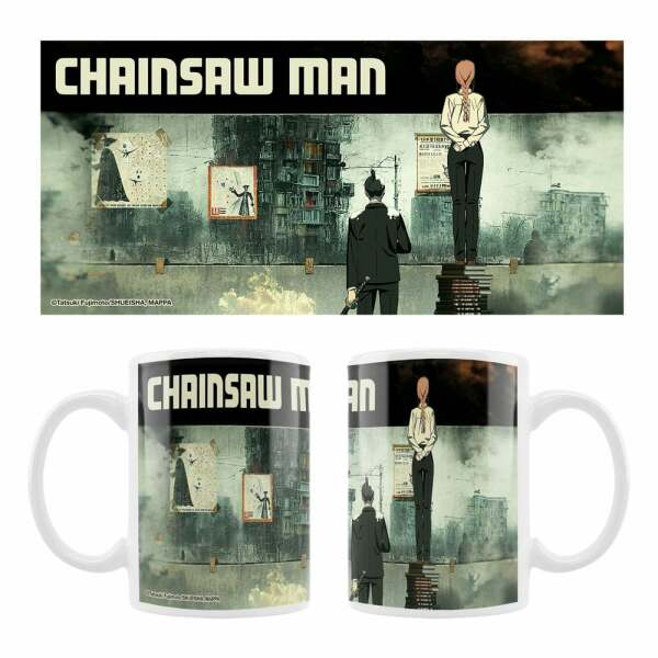 Chainsaw Man Taza Cerámica Makima & Aki