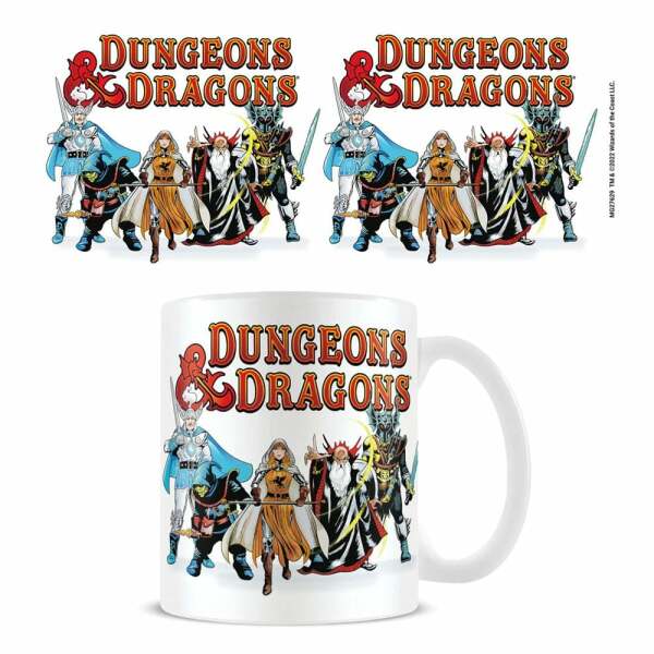 Dungeons & Dragons Taza Retro Group