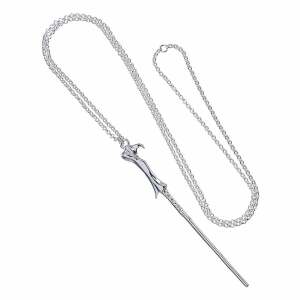 Harry Potter Collar con Colgante Lord Voldemort Wand (Plata)