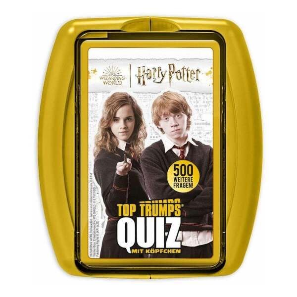 Harry Potter Juego de cartas Top Trumps Quiz Hogwarts *Edición Alemán*