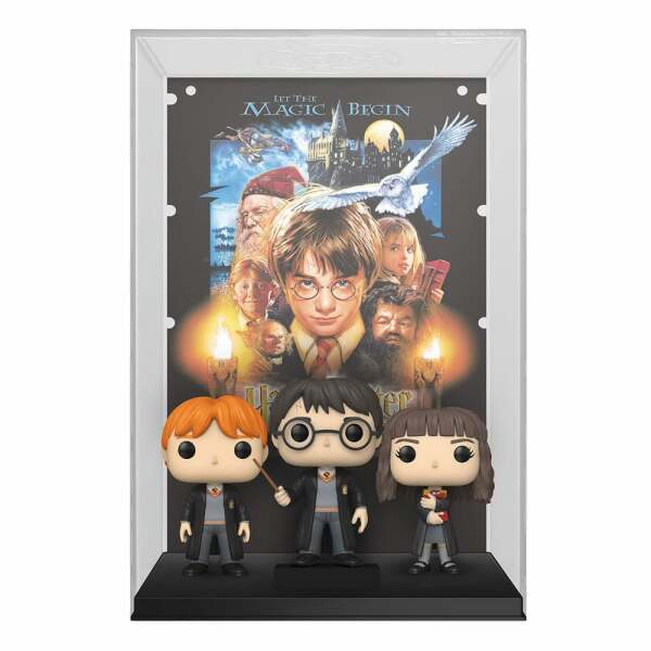 Harry Potter POP! Movie Poster & Figura Sorcerer’s Stone 9 cm