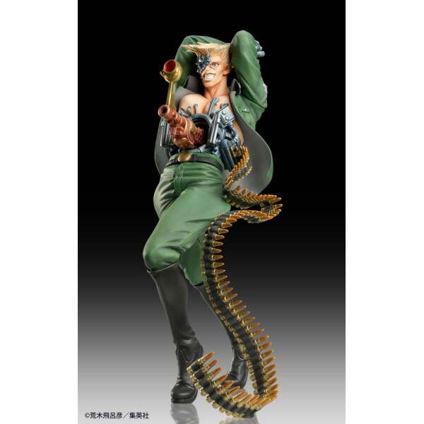 JoJo’s Bizarre Adventure Part 2 : Battle Tendency Estatua PVC Legend Rudol von Stroheim 18 cm