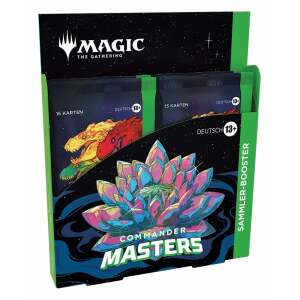 Magic the Gathering Commander Masters Caja de Sobres de coleccionista (4) alemán