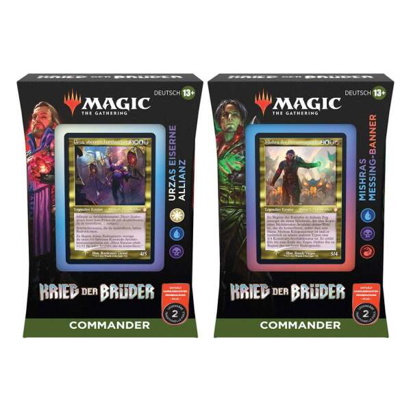 Magic the Gathering Krieg der Brüder Mazos de Commander Caja (4) alemán