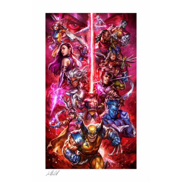 Marvel Litografia The X-Men vs Magneto 46 x 71 cm – sin marco