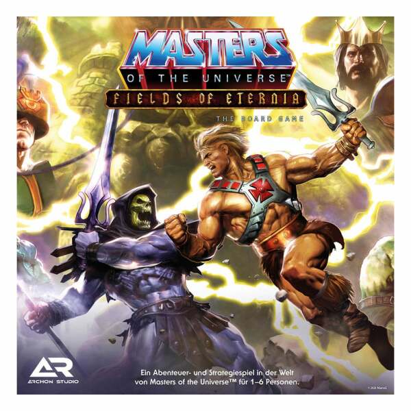 Masters of the Universe Juego de Mesa Fields of Eternia *Edición Alemán*