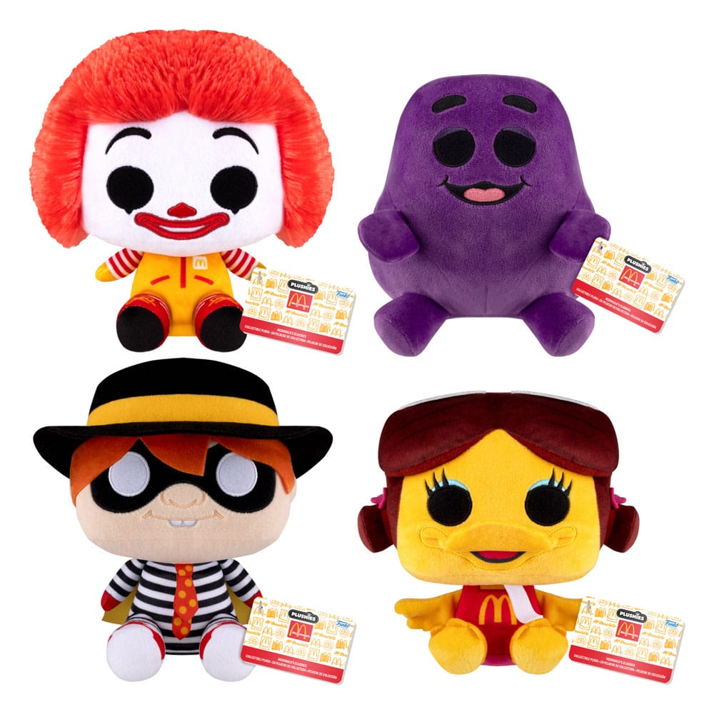 McDonalds Peluche Display 18 cm Surtido (6)