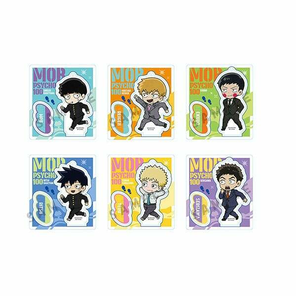 Mob Psycho 100 III Figuras acrílico TokoToko 7 cm Expositor (6)