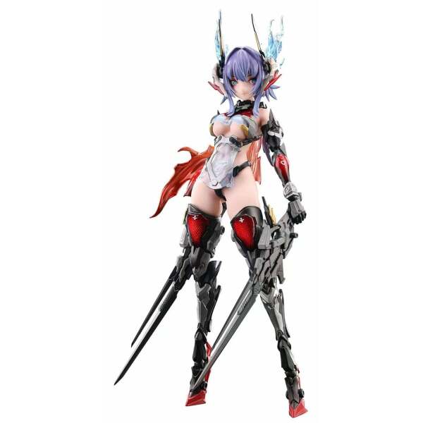 Original Character Maqueta Plastic Model Kit Alloy Articulated Assemblable Model Thunderbolt-Barbera Red 21 cm