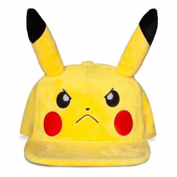 Pokémon Gorra Snapback Angry Pikachu