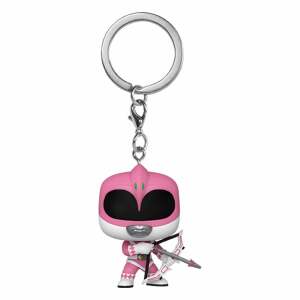 Power Rangers 30th Llaveros Pocket POP! Vinyl Pink Ranger 4 cm Expositor (12)