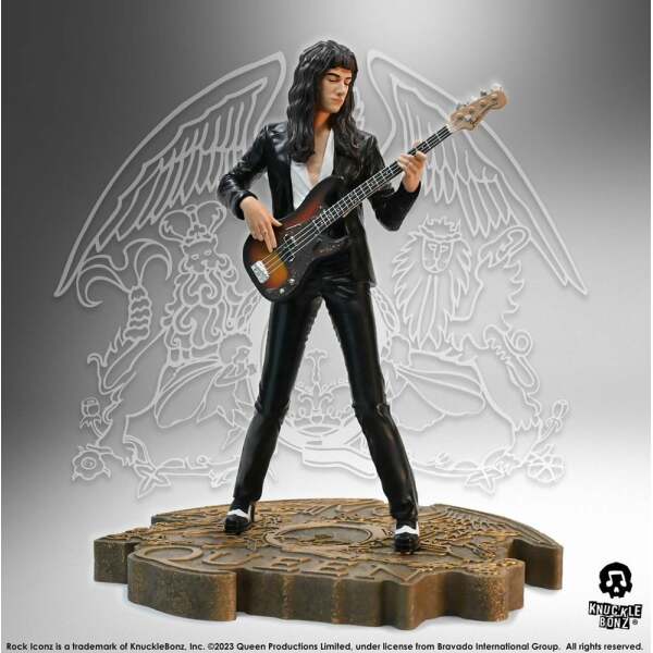 Queen Estatua Rock Iconz John Deacon II (Sheer Heart Attack Era) 23 cm