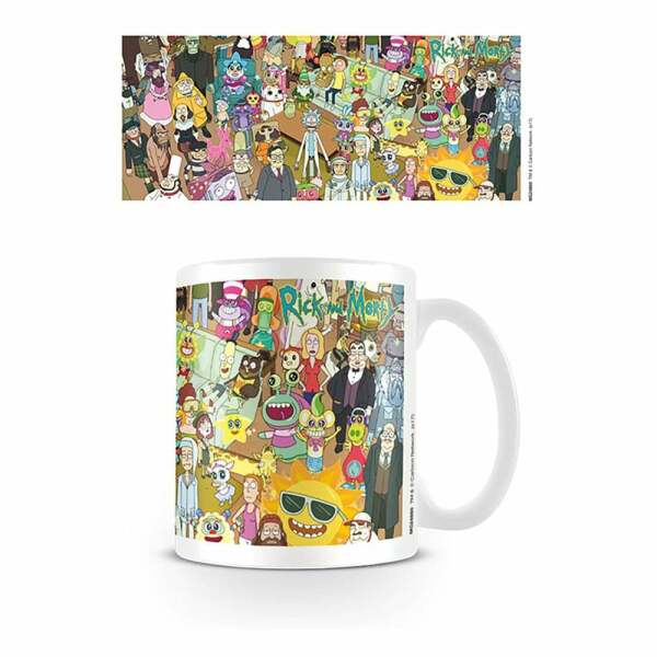 Rick and Morty Taza Characters