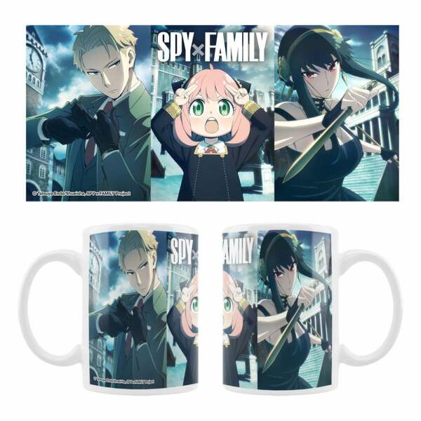 Spy x Family Taza Cerámica Loid & Anya & Yor