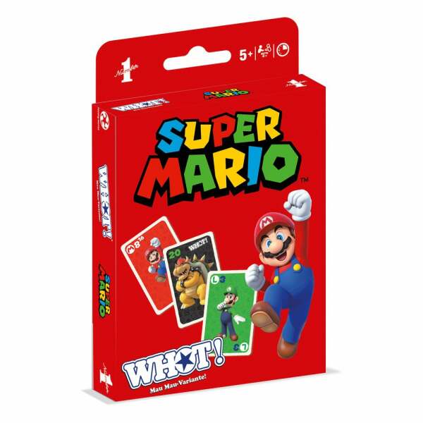 Super Mario Juego de cartas WHOT! *Edición Alemán*