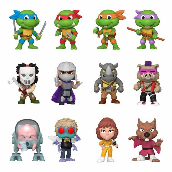 Tortugas Ninja Mystery Minifiguras 5 cm Expositor (12)