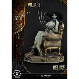 Resident Evil Village Estatua 1/4 Throne Legacy Collection Alcina Dimitrescu Deluxe Version 66 cm - Collector4U