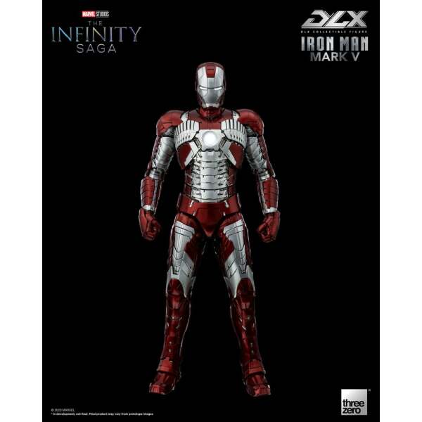 Infinity Saga Figura 1/12 DLX Iron Man Mark 5 17 cm