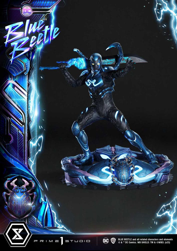 Blue Beetle Estatua Museum Masterline Series 1/3 Blue Beetle Regular Version 66 cm