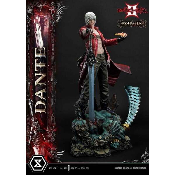 Devil May Cry 3 Estatua Ultimate Premium Masterline Series 1/4 Dante Deluxe Bonus Version 67 cm