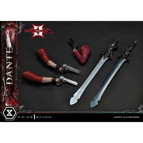 Devil May Cry 3 Estatua Ultimate Premium Masterline Series 1/4 Dante Deluxe Version 67 cm