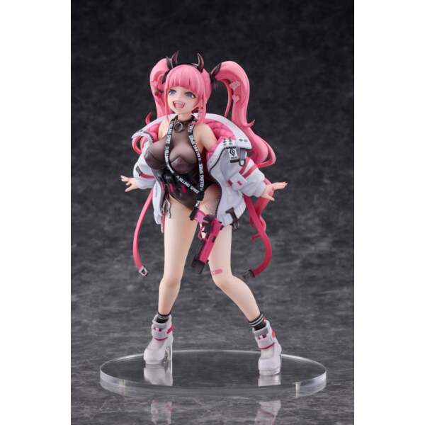 Original CharaCharacter kter Statue PVC 1/6 Rampaging Twin-tail Arisa 26 cm