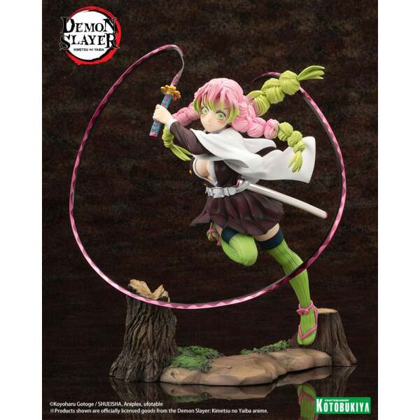 Demon Slayer: Kimetsu no Yaiba Estatua ARTFXJ PVC 1/8 Mitsuri Kanroji Bonus Edition 25 cm