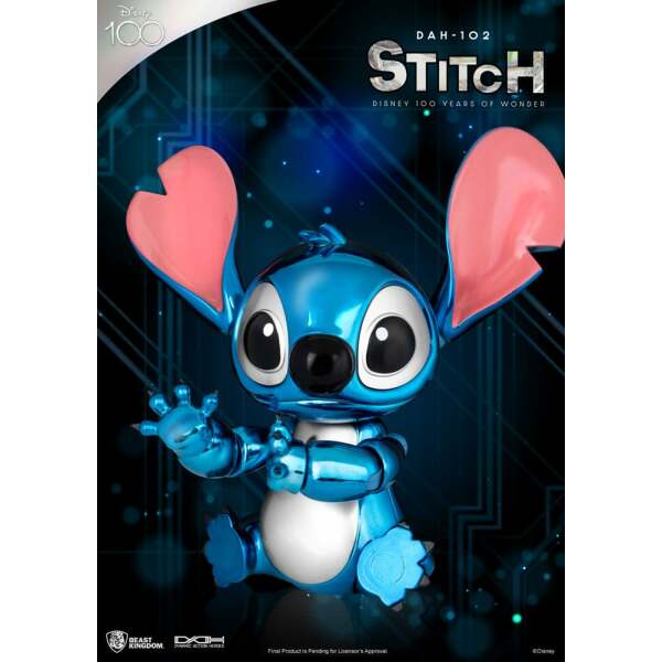 Disney 100 Years of Wonder Figura Dynamic 8ction Heroes 1/9 Stitch (Lilo & Stitch) 16 cm