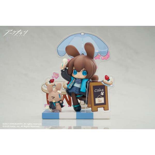 Arknights Estatua PVC Mini Series Will You be Having the Dessert? Amiya 9 cm