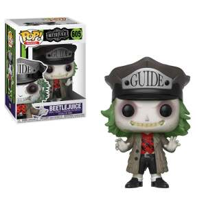 Beetlejuice Figura POP! Horror Vinyl Beetlejuice Guide Hat 9 cm