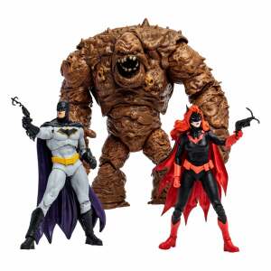 DC Multiverse Figuras Multipack Clayface, Batman & Batwoman (DC Rebirth) (Gold Label) 18 cm - Collector4U