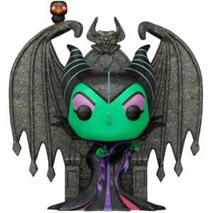 Disney POP! Deluxe Villains Vinyl Figura Maleficent on Throne (DGLT) 9 cm