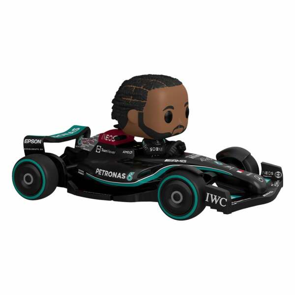 Fórmula 1 POP! Rides Super Deluxe Vinyl Figura Mercedes Hamilton 15 cm