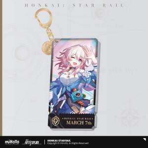 Honkai: Star Rail Character Llavero March 7th 9 cm