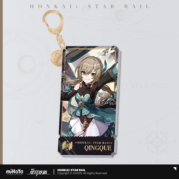 Honkai: Star Rail Character Llavero Qingque 9 cm