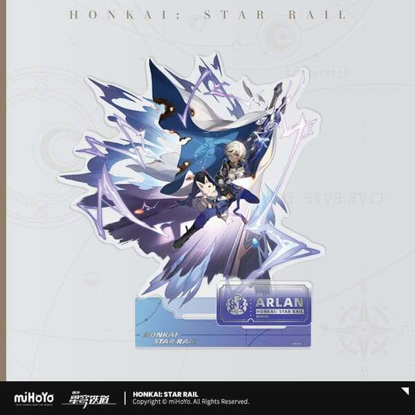 Honkai: Star Rail Figura acrilico Arlan 18 cm