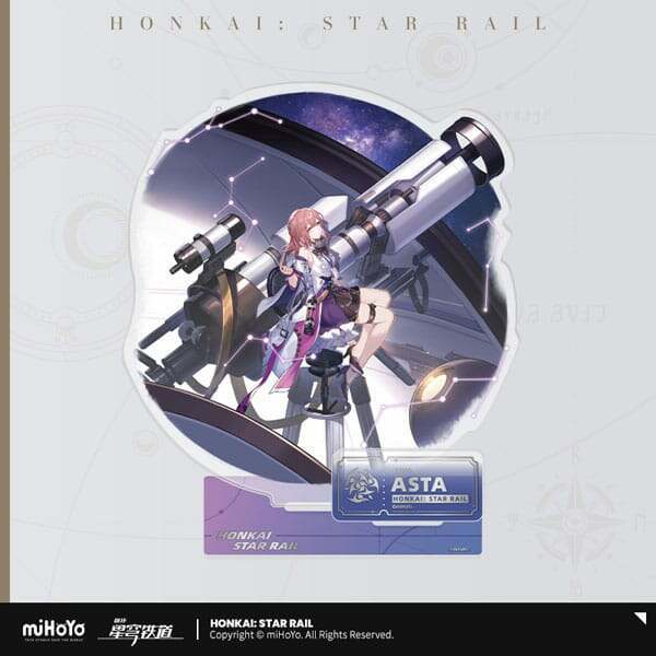 Honkai: Star Rail Figura acrilico Asta 17 cm