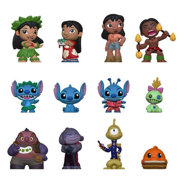 Lilo & Stitch Mystery Minis Minifiguras 5 cm Expositor (12)